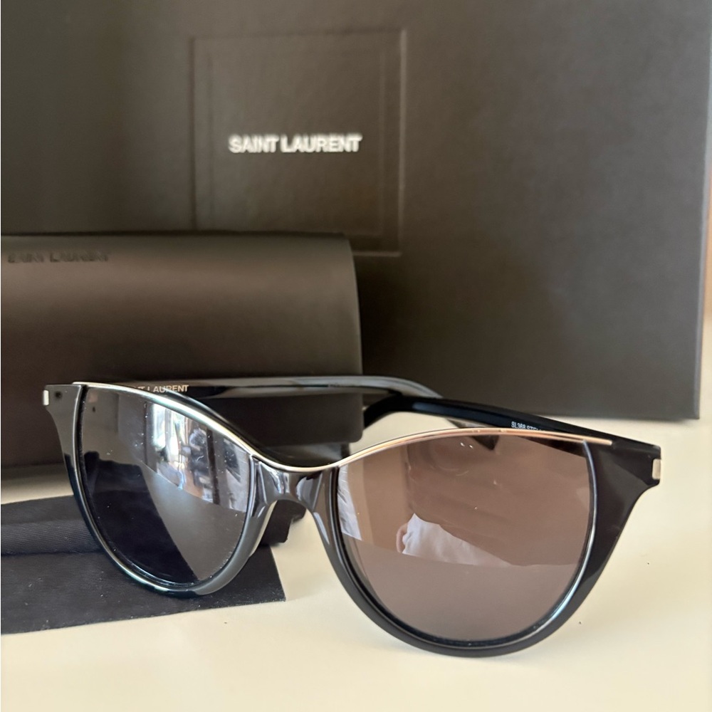 Saint Laurent Black Sunglasses